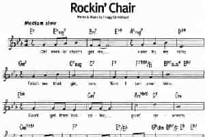 蓝调音乐：Rockin' Chair 外国歌曲谱