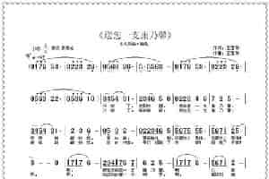送您一支康乃馨（王雪玲 词曲） 歌谱