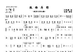 疏梅弄影（纯音乐器乐曲） 歌谱