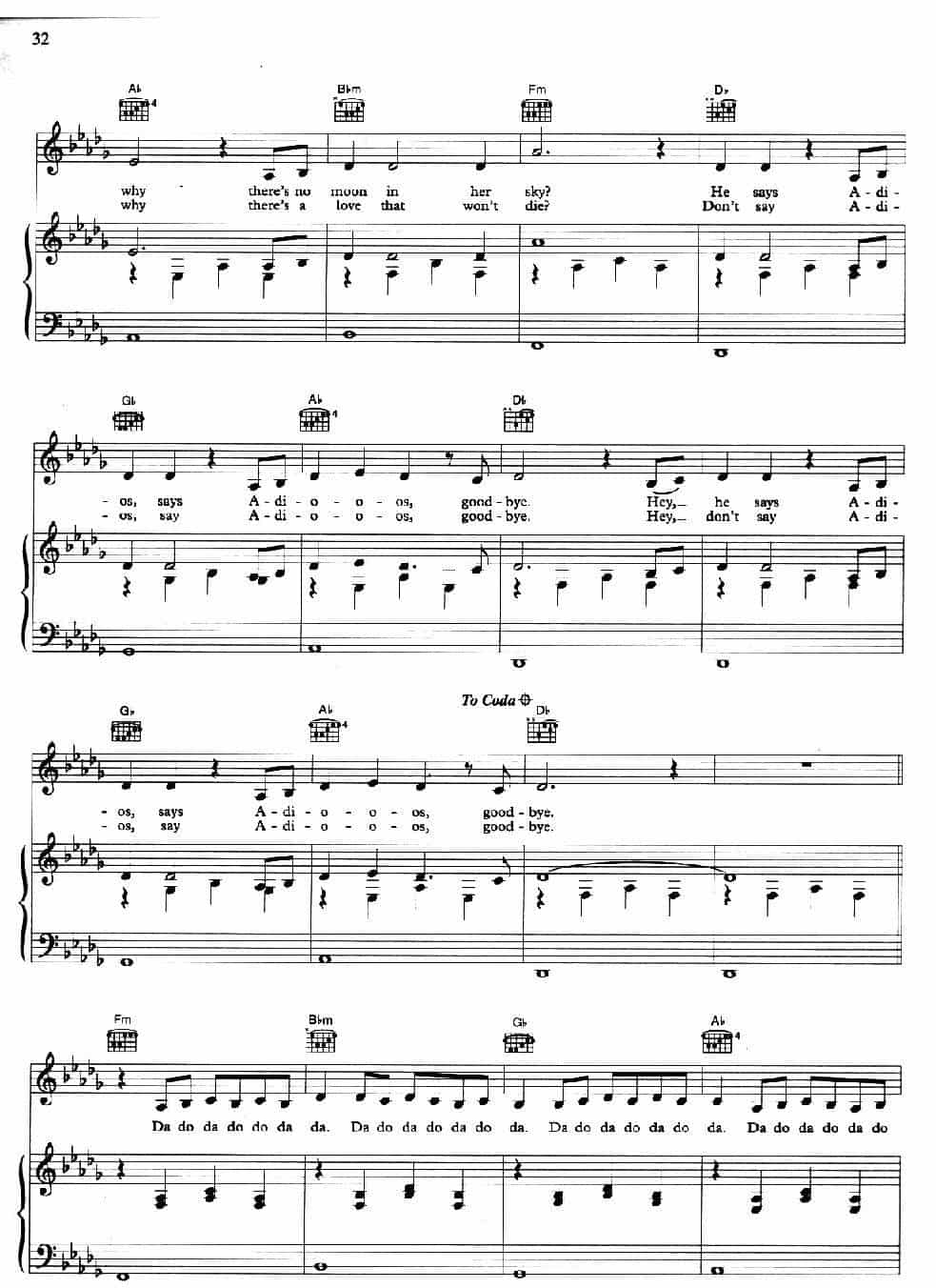 ONE BY ONE （一个又一个）（正谱） 外国歌曲谱_第4张