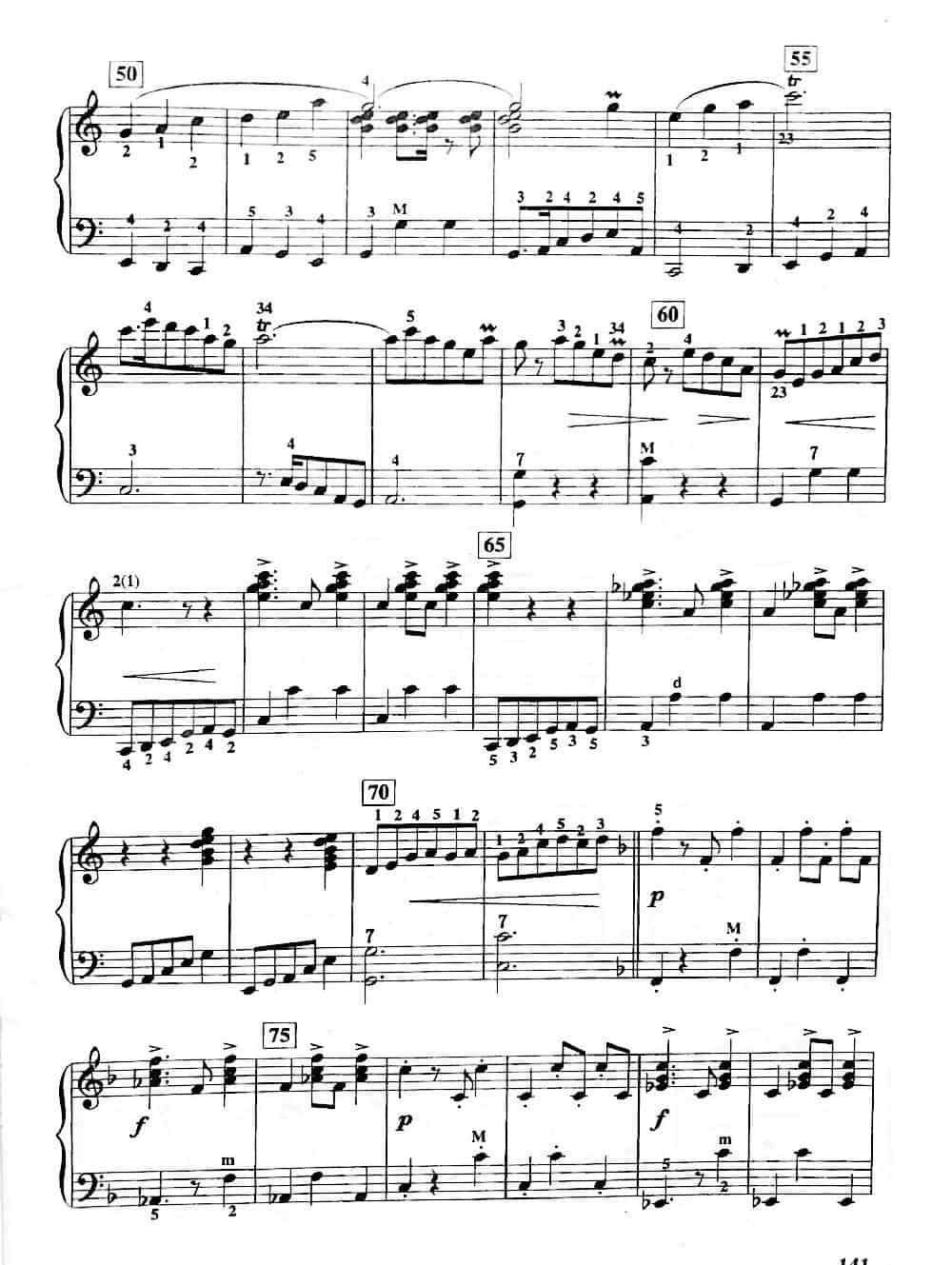 故乡圆舞曲（手风琴五线谱） 歌谱简谱_第3张