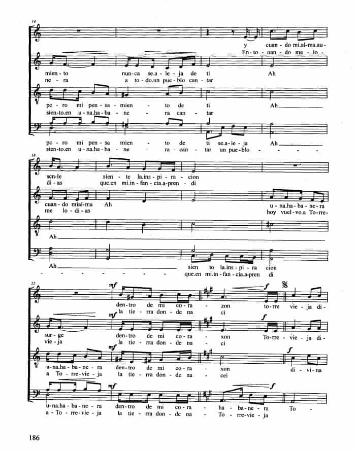EL SABOR DE UNA HABANERA 外国歌曲谱_第2张