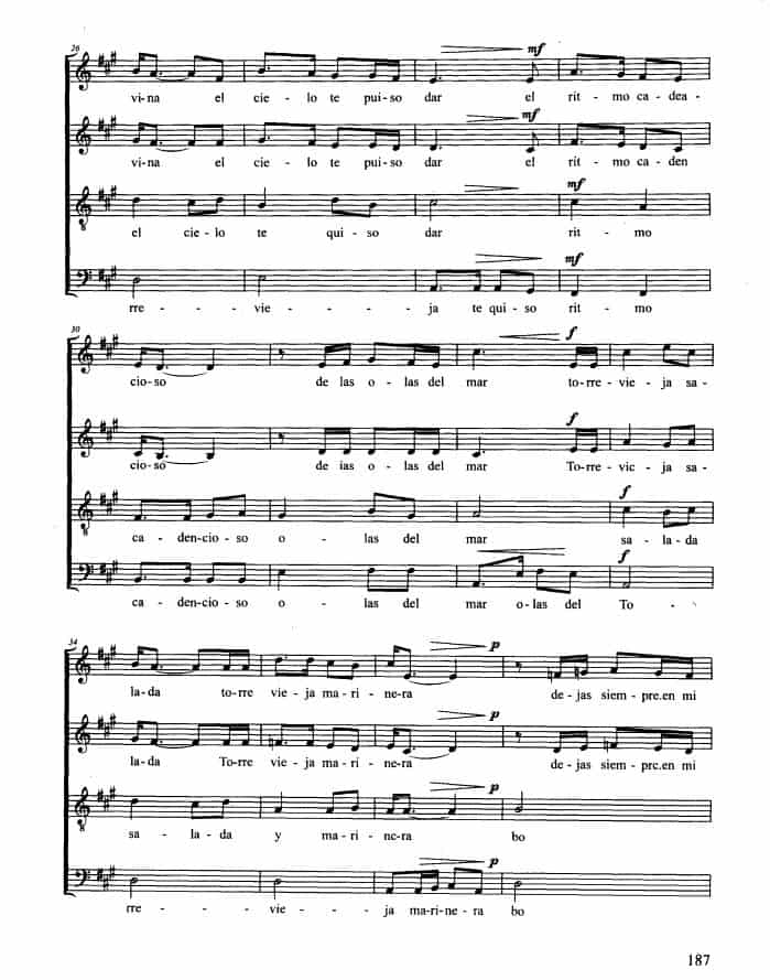 EL SABOR DE UNA HABANERA 外国歌曲谱_第3张