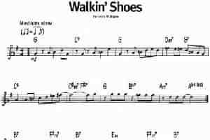蓝调音乐：Walkin' Shoes 外国歌曲谱