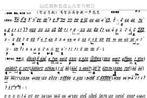 《贺后骂殿》有贺后在金殿一声高骂（京剧选段，京胡谱） 歌谱